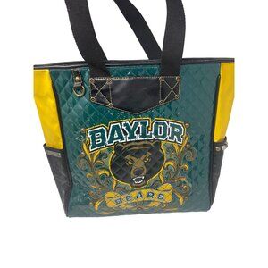 Baylor University Bears Large Open Top Tote 14x14 by Red’s Rabbit Bag